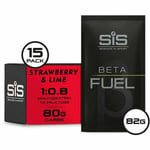 Science In Sport Beta Fuel Energy Drink Powder Strawberry And Lime-Box Of 15