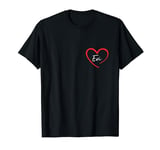 I Love Evi Heart Evi Funny I Heart Evi T-Shirt