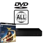 Panasonic Blu-ray Player DP-UB150EB-K DVD MultiRegion inc Wonder Woman 4K UHD