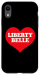 Coque pour iPhone XR J'aime Liberty Belle, j'aime Liberty Belle Custom