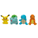 Pokemon Plush Set Pikachu Bulbasur Squirtle Charmander Soft Toys Stuffed Animals