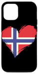 iPhone 15 Norway flag in heart Norwegian Origin Pride Nordic Roots Case