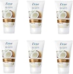 Dove Hand Cream With Coconut Oil & Almond Milk Restoring Care 75ml x 6