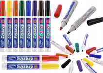 Leantoys Whiteboardpennor Färgade 8St Lean Toys