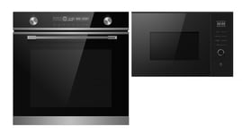 Cookology 72L Built-In Electric Oven & 25L Microwave Pack
