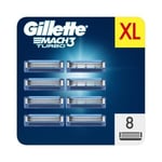 Pack 8 Lames GILLETTE MACH3 TURBO Lot Recharges Rasoir Gilette Match3 Mach 3 NEW