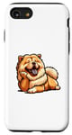 Coque pour iPhone SE (2020) / 7 / 8 Chow chow chien mignon drôle chow chow art kawaii chien