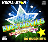 Vocal-Star 80 Kids Movies Disney Children Party Disc Set Karaoke CDG 4 Disc Set