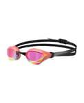 Arena Cobra Core Swipe Mirror Racing Swimming Goggles - Violet/Coral