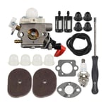 Coocheer - Kit carburateur pour stihl Stihl FS40 FS50 FS56 FS70 FC56 FC70 HT56 Trimmer, incl. divers accessoires pratiques