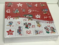 Disney Mickey Mouse Friend Christmas Wooden Advent Box Xmas Gift Stocking Filler