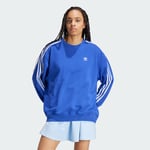 adidas 3-Stripes Oversized Crew Sweatshirt Women