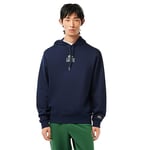 Lacoste Men's SH5643 Sweatshirt, Marine, XXXL
