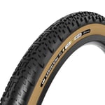 Panaracer Gravel King X1 R-Line TLR Tyre - 700c Black / Amber 35mm Clincher Folding Black/Amber