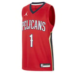 Maillot Jordan NBA Swingman New Orleans Pelicans Statement Edition pour Enfant plus âgé - Rouge