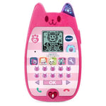 Vtech- Gabby's Dollhouse Téléphone Portable éducatif, 80-561904