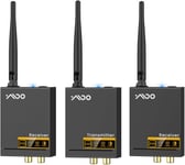 Kit Émetteur-Récepteur De Transmission Radio Audio 2,4 Ghz, Adaptateur Audio Jack Rca 3,5 Mm, Faible Latence 20Ms, Stéréo Hifi 192 Khz/24 Bits Pour Tv/Pc Vers Caisson De Basses/Haut-Parleur/[L582]