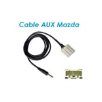 Cable auxiliaire adaptateur mp3 iphone autoradio mazda 2 jusqu'a 2006 aux ipod - skyexpert