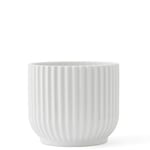 Lyngby Porcelæn Vase, Porcelain, White, 20,3cm