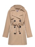 Kogchloe Trenchcoat Double B. Otw Beige Kids Only