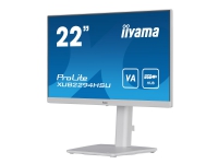 iiyama ProLite XUB2294HSU-W2 - LED-skärm - 22 (21.5 visbar) - 1920 x 1080 Full HD (1080p) @ 75 Hz - VA - 250 cd/m² - 3000:1 - 1 ms - HDMI, DisplayPort, USB - högtalare - matt vit