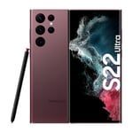 Samsung Galaxy S22 Ultra 128 GB, burgundy
