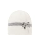 Döll Baby Girls' Topfmütze Strick Hat, White (Snow White|White 1050), 45