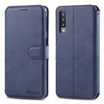 Samsung Galaxy A50 - Smidigt Plånboksfodral Blå