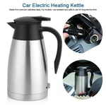 1000ml Car Electric Kettle 24V Adapter Stainless Steel Sturdy And Durable Safe