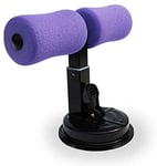 Muscle Training for Home Gym Muscle Training Sit on Bars Abdominal Support Abdominal Strength Home Gym Aspiration Situp Fitness Equipment Bench Bar Stand Padded Ankle Support Sit-up (Color : Purple)