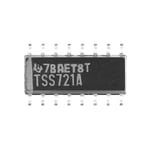 Texas Instruments - TSS721AD ci interface - Émetteur-récepteur Tube R019072