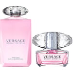Versace Bright Crystal Duo EdT 50ml, Shower Gel 200ml -