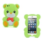 Apple Teddybjörn (grön) Iphone 5/5s Skal