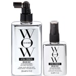 Color Wow Extra Strength Dream Coat Ultra Moisturizing Anti Frizz Treatment Home and Away Duo
