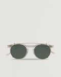 TBD Eyewear Pleat Clip On Sunglasses  Transparent