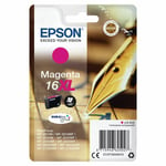 Original Epson 16XL Pen Magenta Ink Cartridge WF-2530WF WF-2540WF WF2630WF T1633