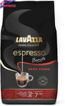 Lavazza Barista Gran Crema, Arabica and Robusta Drum Roast Coffee Beans, Pack of