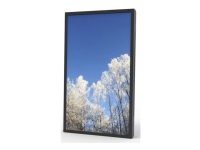 HI-ND - Innhegning - landskap/portrett - for flatpanel - utendørs, deksel, for Samsung - låsbar - svart - veggmonterbar