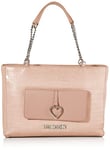 Love Moschino Women's Fall Winter 2021 Collection Shoulder Bag, Pink, 27X40X11
