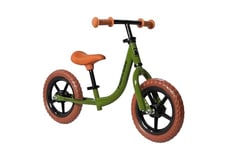 FabricBike Mini 12" - Vélo d'équilibre, pour Enfants de 18 Mois à 4 Ans, Vélo sans pédales, Selle et Guidon réglables (Mini Cayman Green)