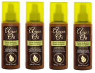 4 x Heat Defence Protector Leave In Spray With Moroccan Argan Oil Extract 150 ml