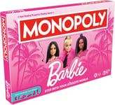 Monopoly: Barbie Edition Kids Board Game