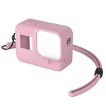 INF Silikonfodral och tillbehör för GoPro Hero 8 Black - rosa