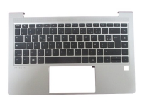 HP - Erstatningstastatur for bærbar PC - med ClickPad - Fransk - med toppdeksel - for ProBook 440 G8 Notebook, 445 G8 Notebook