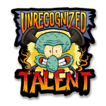 Squidward Tentacles - Unrecognized Talent Sticker, Accessories