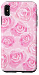 Coque pour iPhone XS Max Rose pastel rose mignon coquette rose ballet girly