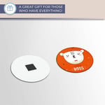 Awesome Fridge Magnet - Little Boss Polar Bear Animal Kids Cool Gift #14781