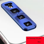 Camera Lens Ring Protective Case Full Cover Blue S10 Plus