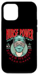 Coque pour iPhone 12/12 Pro Nurse Power Saving Life Is My Job Not All Heroes Wear Capes