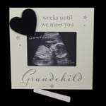Bambino 'Week's until we meet you Grandchild' Baby's Scan Photo Frame